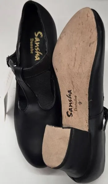 1.75" Danube -- Women's T-Strap Character Shoe -- Black