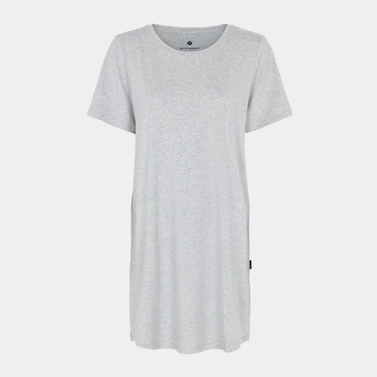 Bambus T-shirt kjole lysegrå