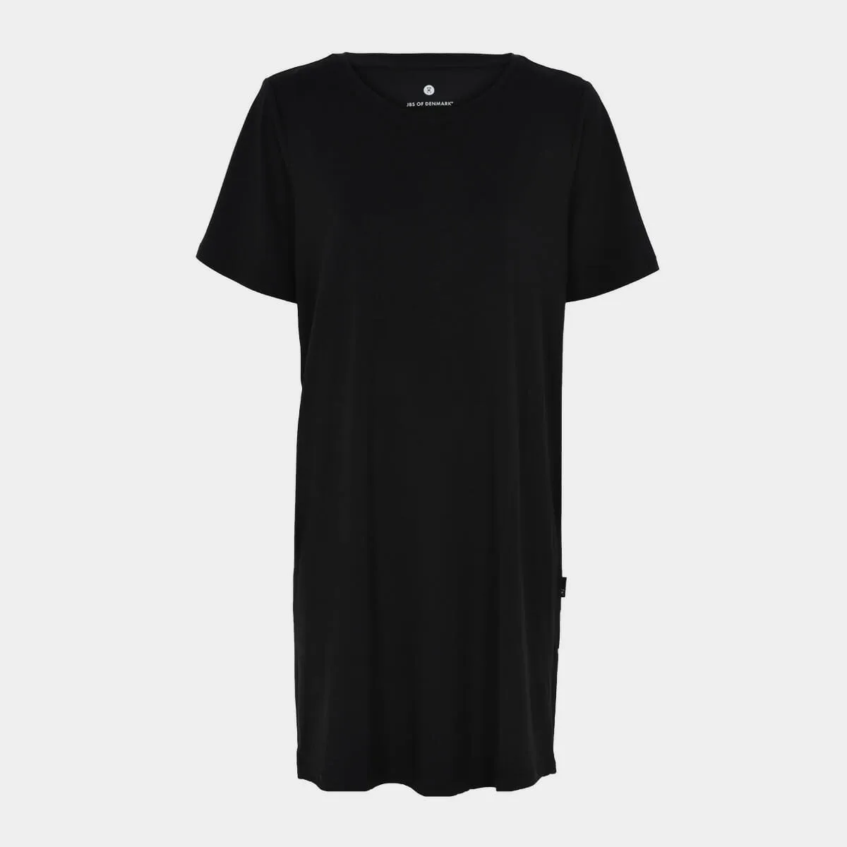 Bambus T-shirt kjole sort
