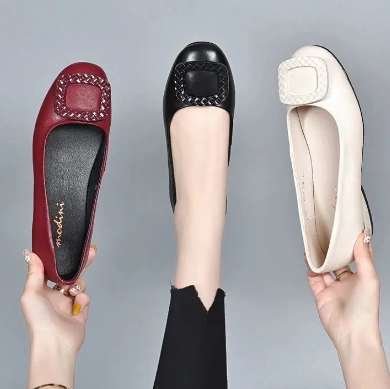 Bellaviz Feminine Leather Flats