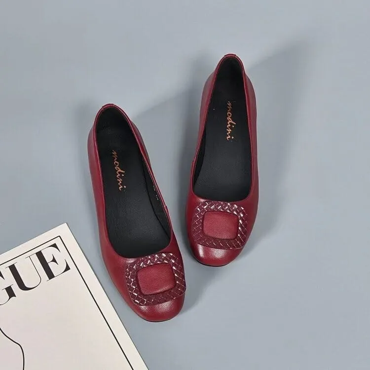 Bellaviz Feminine Leather Flats