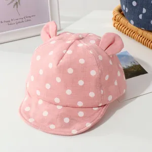Cute 3D Ear Animal Cotton Sunhat for Toddlers