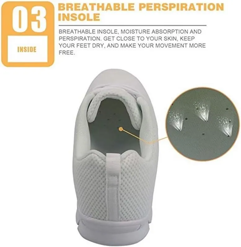 Jeiento Thanksgiving Shoes for Women Men Running Shoes Fall Pumpkin Maple Leaf Comfort Footwear Trainers Mesh Shoes Sneakers