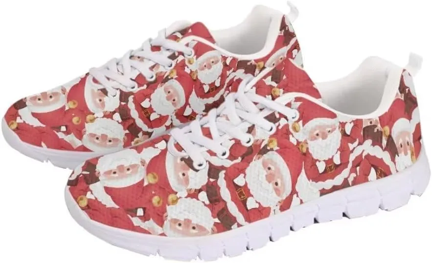 Jeiento Thanksgiving Shoes for Women Men Running Shoes Fall Pumpkin Maple Leaf Comfort Footwear Trainers Mesh Shoes Sneakers
