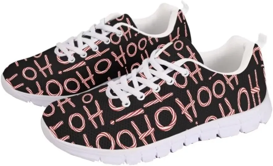 Jeiento Thanksgiving Shoes for Women Men Running Shoes Fall Pumpkin Maple Leaf Comfort Footwear Trainers Mesh Shoes Sneakers