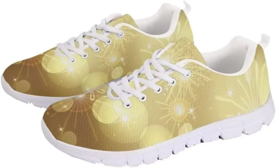 Jeiento Thanksgiving Shoes for Women Men Running Shoes Fall Pumpkin Maple Leaf Comfort Footwear Trainers Mesh Shoes Sneakers