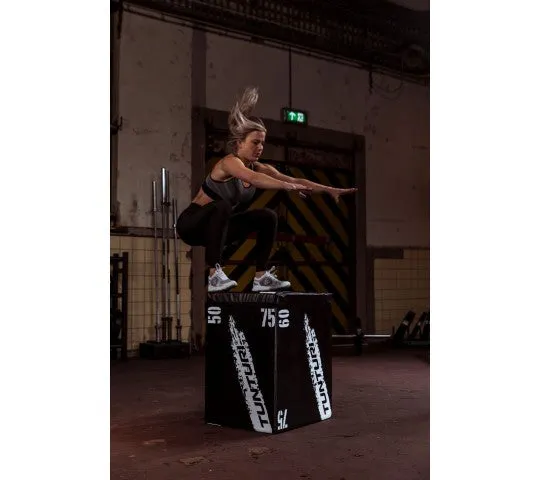 Plyo Box - Tunturi - 'EVA  50cm x 60cm x 75cm' - Bld - Sort