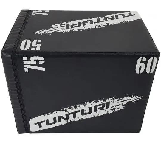 Plyo Box - Tunturi - 'EVA  50cm x 60cm x 75cm' - Bld - Sort