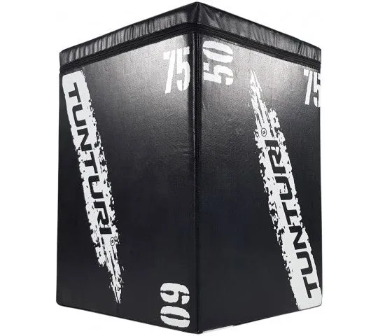 Plyo Box - Tunturi - 'EVA  50cm x 60cm x 75cm' - Bld - Sort