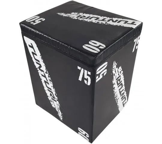 Plyo Box - Tunturi - 'EVA  50cm x 60cm x 75cm' - Bld - Sort