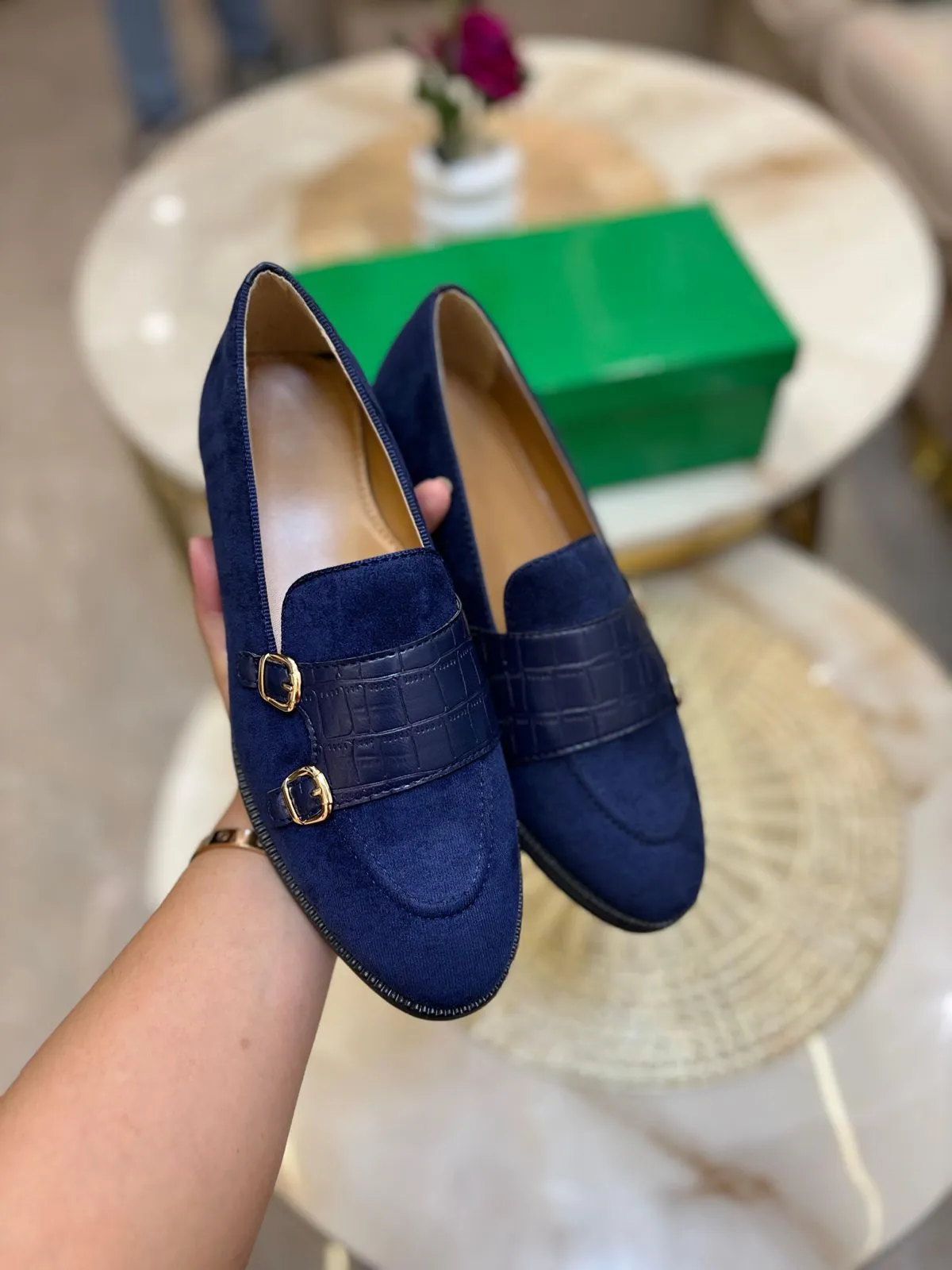 Suede Monks
