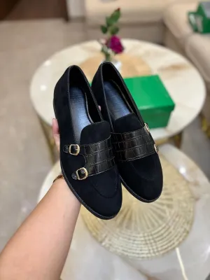 Suede Monks