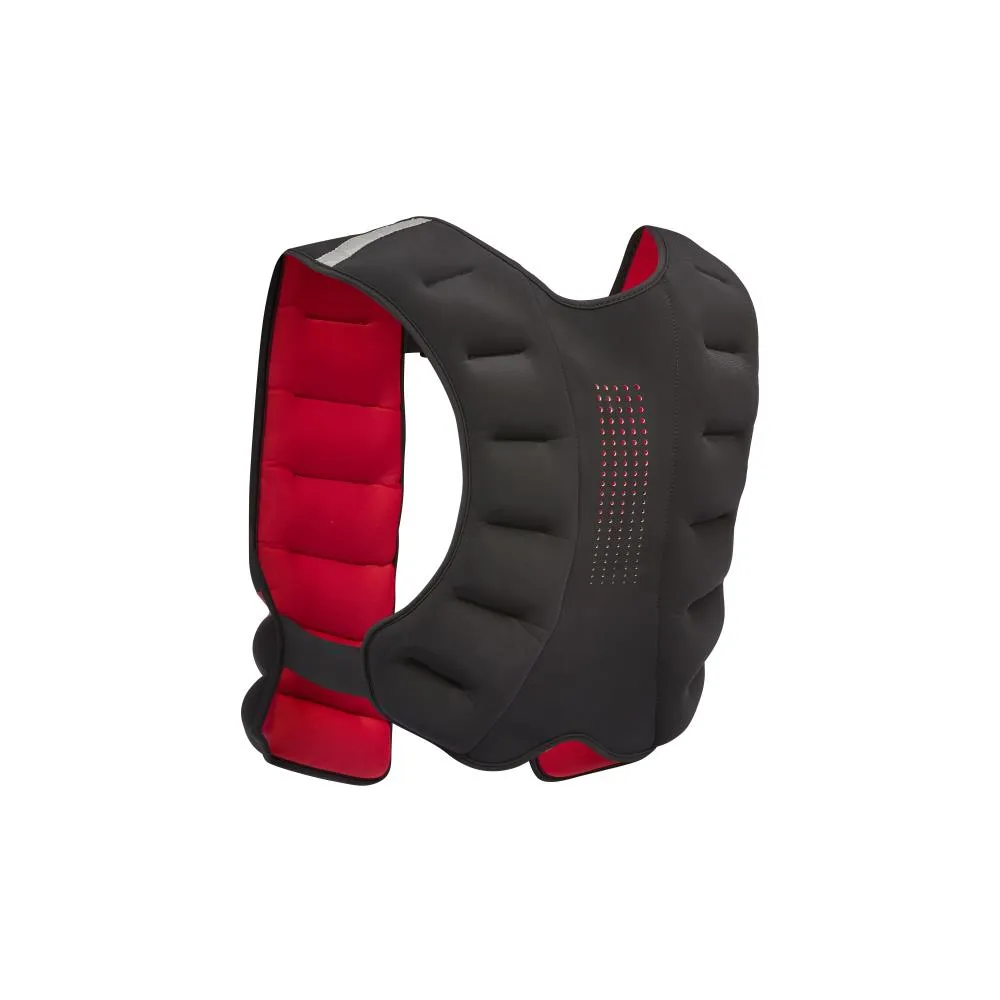 Vgtvest - Reebok Weight West - 10 kg - Sort rd
