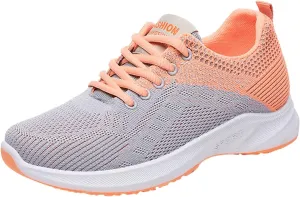 Women's Walking Sock Shoes Elastic Knit Lightweight Womens Tennis Shoes Wide Width Casual Shoes Black Platform Sneaker White Tennis Shoe Cross Trainer Shoe