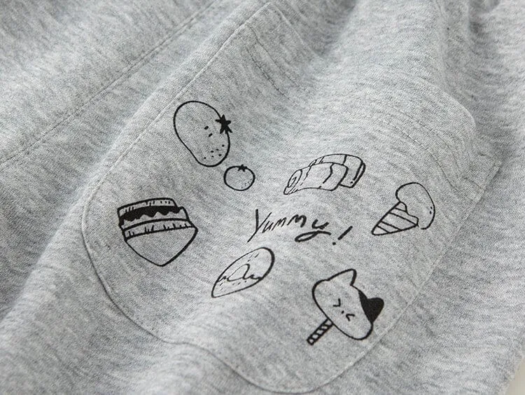 Yum Yum Playful Print Jogger Sweatpants