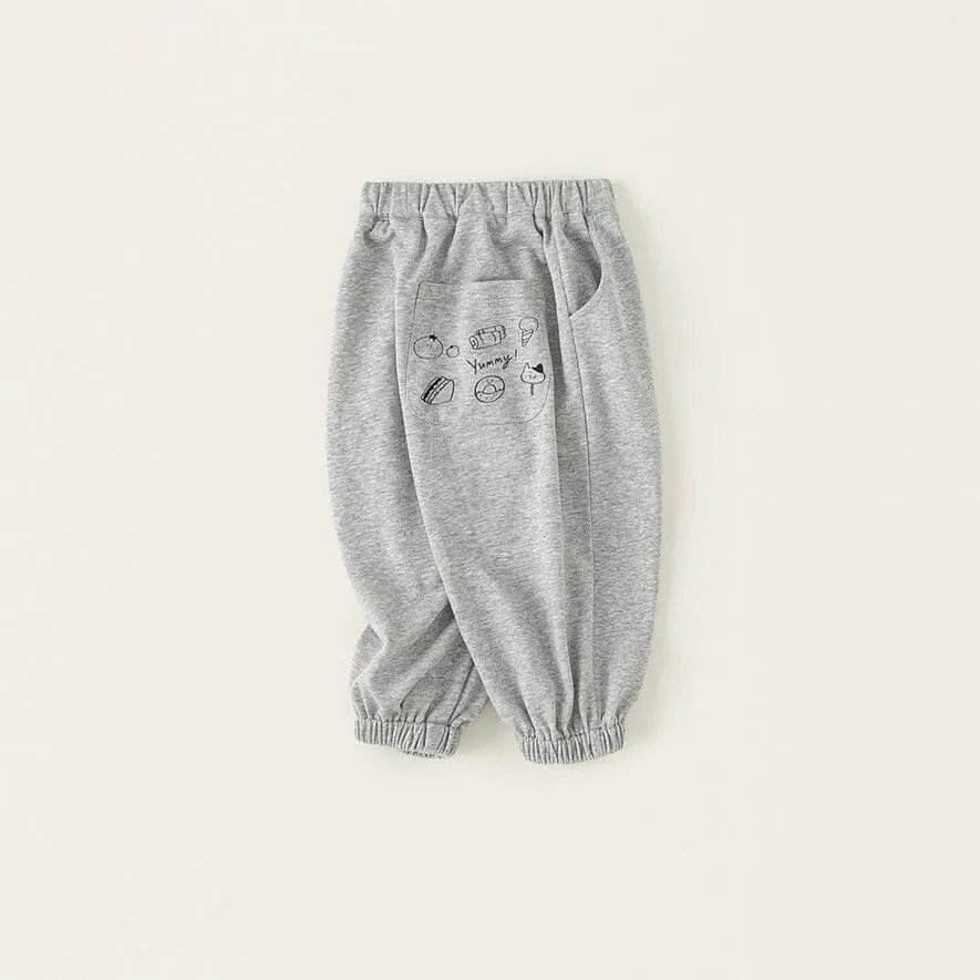 Yum Yum Playful Print Jogger Sweatpants